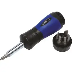 Lux Bitaskrúfjárn Stubby 6stk