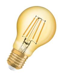 LED Vintage 1906 Classic A 8W(68W) E27 gyllt