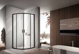 Neptum Sturtubogi  90X90X195 Cm.Svart
