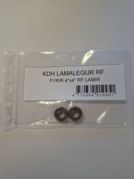 Lamalega fyrir 4 x 4" (2 stk.)