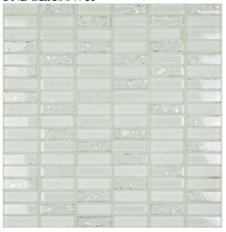 Glermosaik 30x30cm.