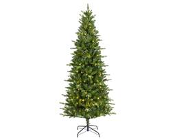 Killington gervijólatré með LED-ljósum 180 cm