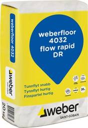 Weberfloor 4032 Super Flow Hrað 1-10mm 20kg