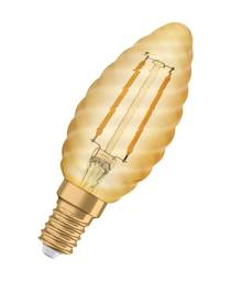 LED Vintage 1906 Classic BW 1,4W(12W) E14 gyllt