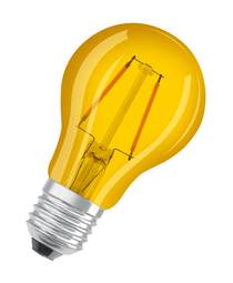 LED almenn 2,5W(15W) E27 gul