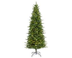 Killington gervijólatré með LED-ljósum 240 cm