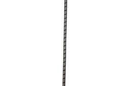 Gúmmíreipi 8,0mm Hvítt/Svart