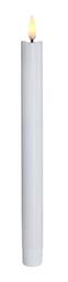 2M2 LED Kerti 24,5cm 2stk Hvítt
