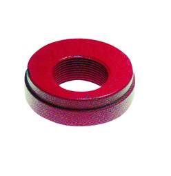 Lok með gati 4" x 2", gróp