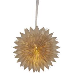 Pappastjarna Dis 50 cm beige