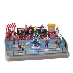 Outdoor skating rink