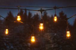 Útisería 10LED 5m Lukt Tengjanleg