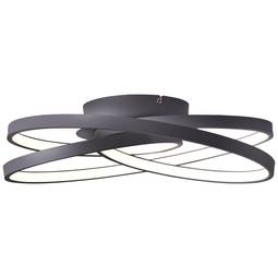 Loftljós Labyrinth LED Svart 40cm