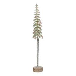 Skrautjólatré grænt hrímað 36 cm – Mica Decorations