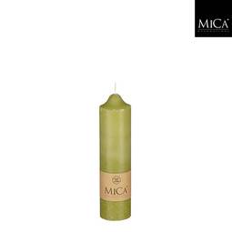 Mica Kerti Dökk Grænt 20x5
