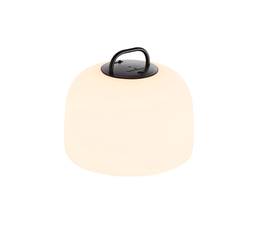 Kettle To-Go útilampi, hlaðanlegur, hvítur/svartur
