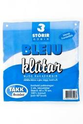Bleiuklútar  3stk  
