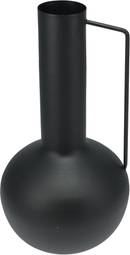 Vasi Zinc 34,5Cm Svartur