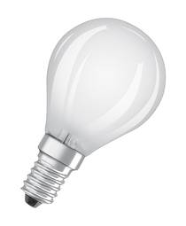 LED kúlupera Retro 4W(40W) E14 2700K mött