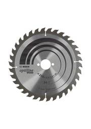 Hjólsagarblað Optiline Tré 216x30mm 34T